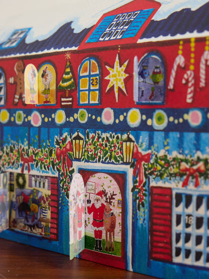 Santa's North Pole Workshop Advent Calendar