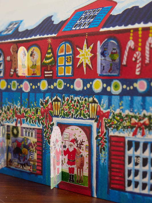 Santa's North Pole Workshop Advent Calendar