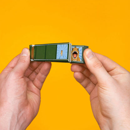 Dynamic Dinosaurs Flip Book Animation Kit