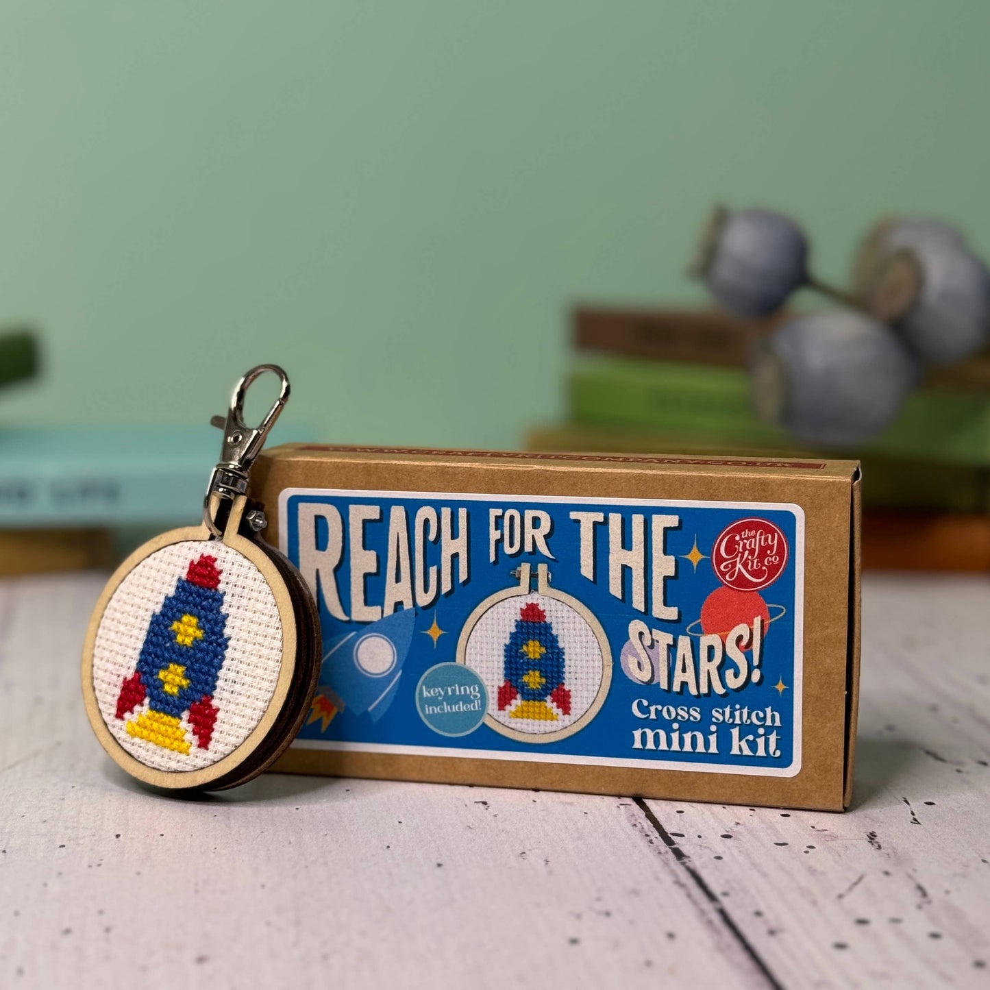 Reach for the Stars! Mini Matchbox Cross Stitch Kit