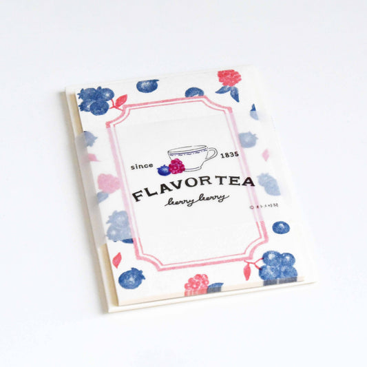[Otome Time]  FLAVOR TEA Tea Bag Letter Paper - Berry Berry
