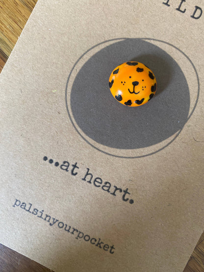 Wild at heart - tiger charm. Small gifting. Keepsake 