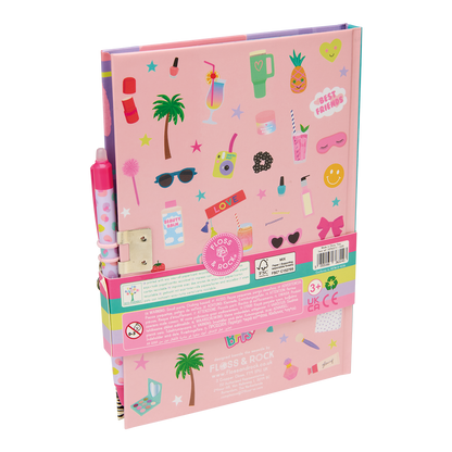 Fashion Friends Lockable Diary  ( 3 designs, 2 of each )