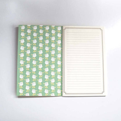 [Aderia Retro] A5 Notebook Lined - Wildflowers