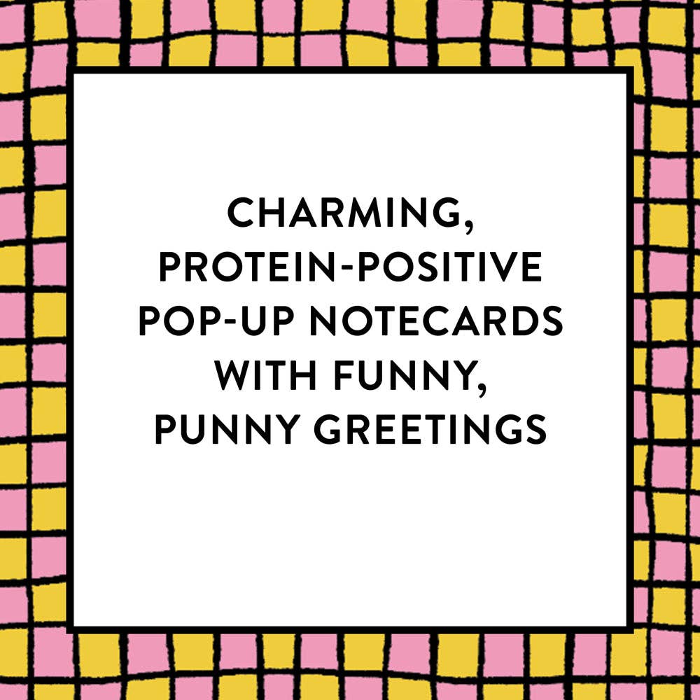 Meat Cute - 10 Pop-Up Notecards and Envelopes (Notecards/Writing Paper)
