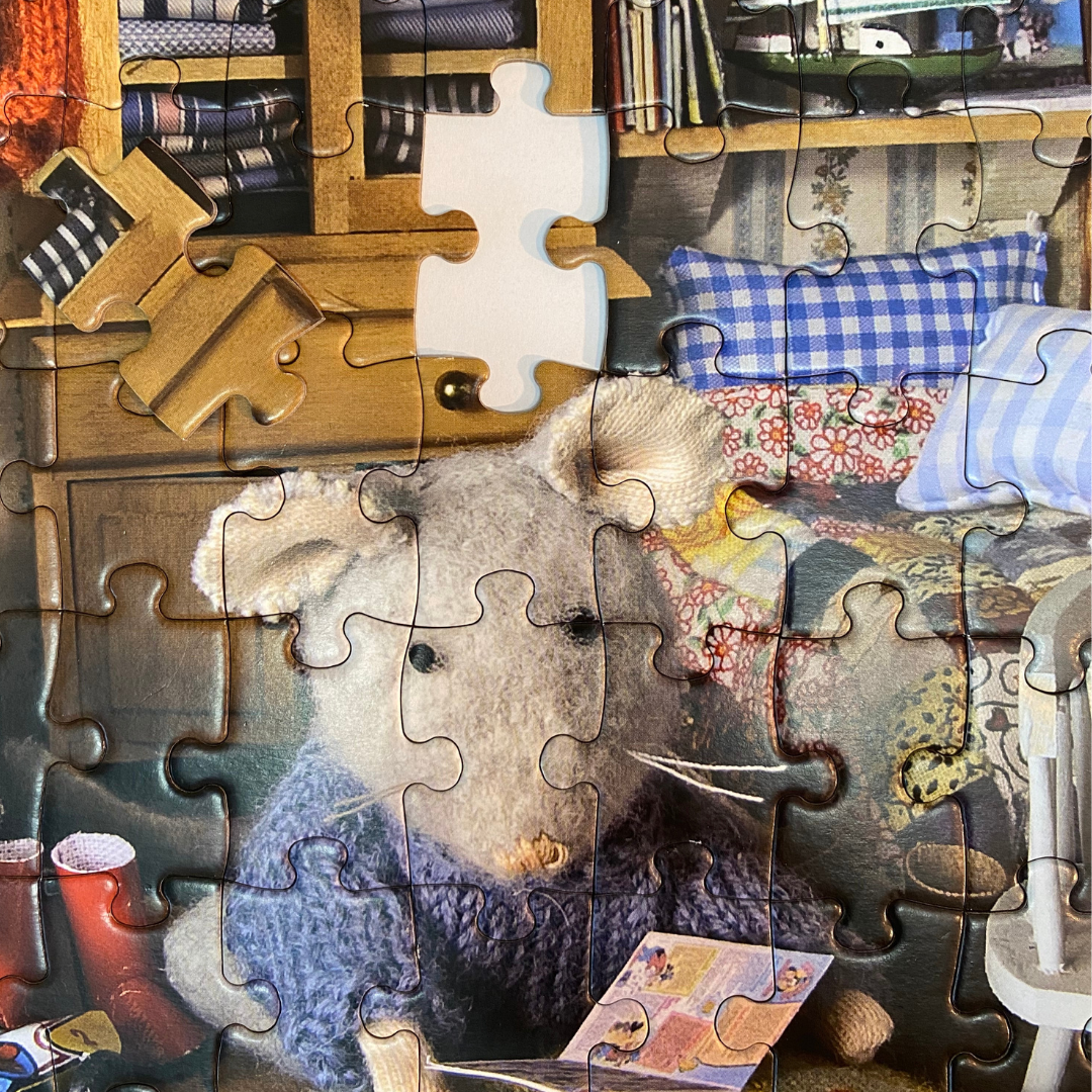 Kids Puzzle - Sam's Bedroom (200 pieces) - The Mouse Mansion