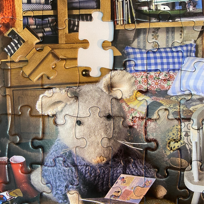 Kids Puzzle - Sam's Bedroom (200 pieces) - The Mouse Mansion