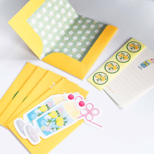 [Aderia Retro] Mini Letter Set - Masquerade