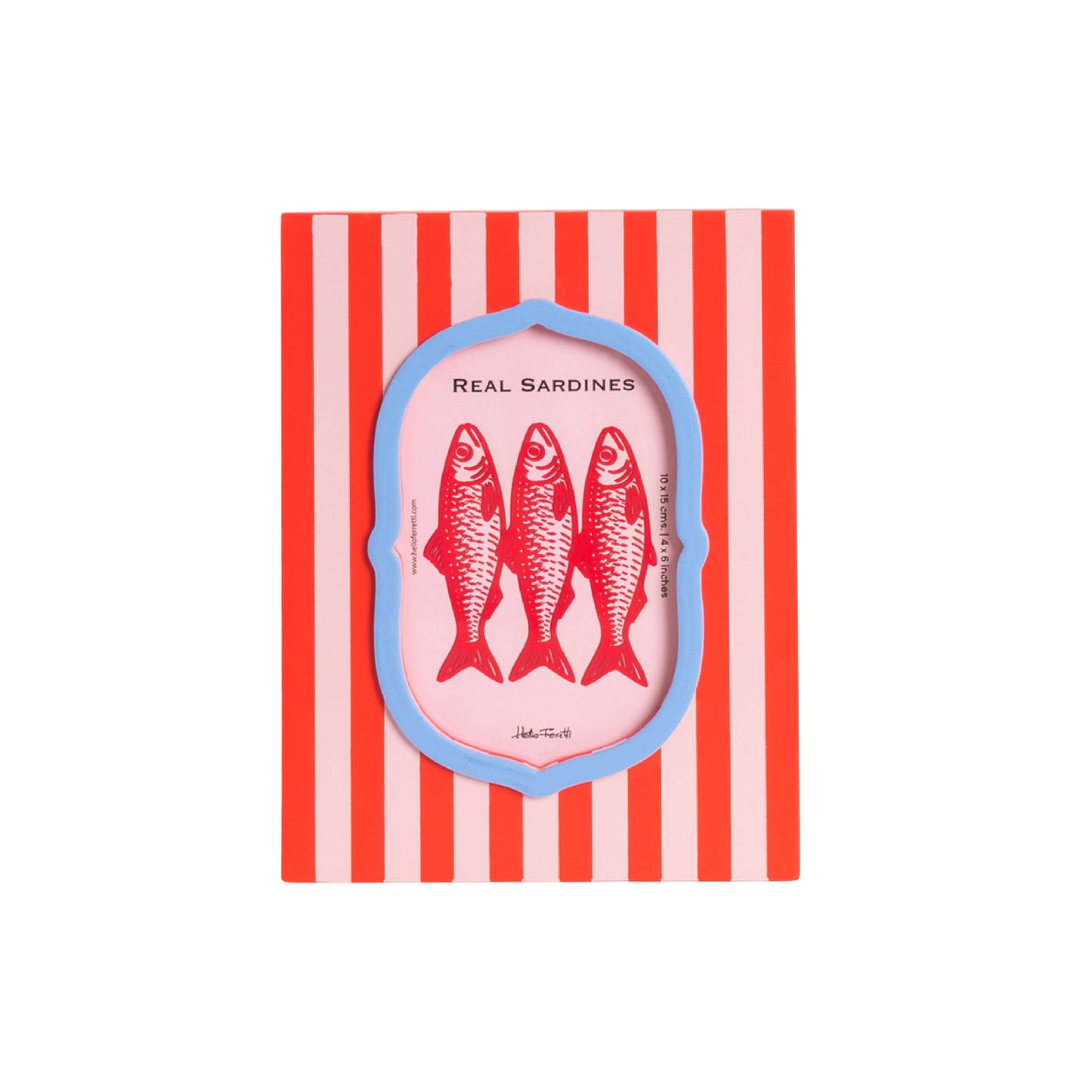 Helio Ferretti Lanzarote Photo Frame | Striped Photo Frame