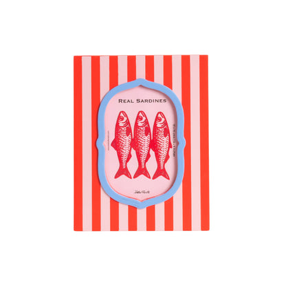 Helio Ferretti Lanzarote Photo Frame | Striped Photo Frame