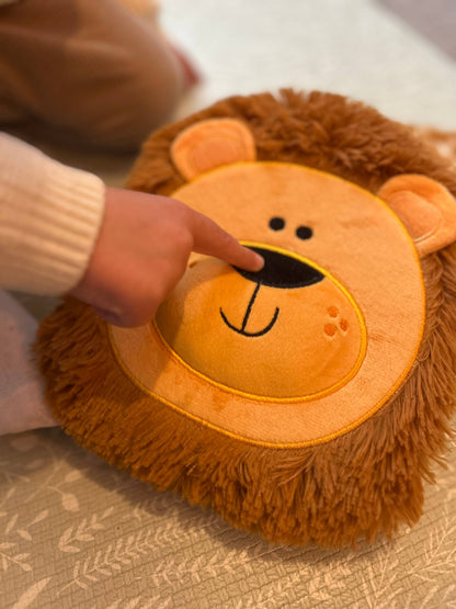 Zoo Crew Cuddly Lined Notebook Lion