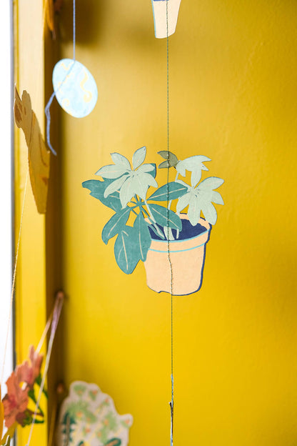 Houseplants Vertical Wall Hanging