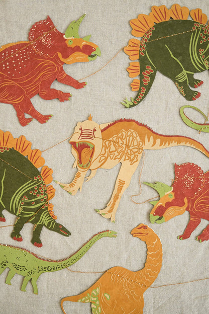 Dinosaurs Sewn Garland