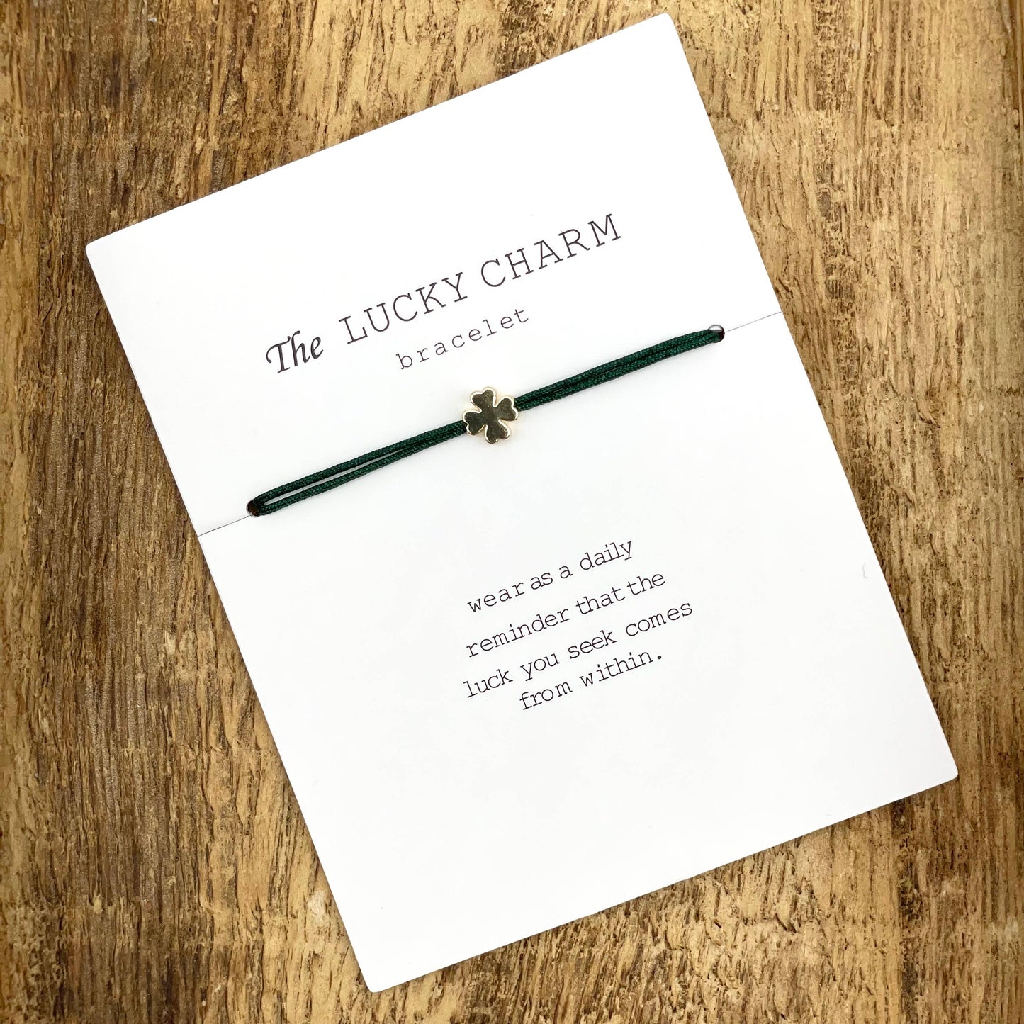 MINI - LUCK Minimalist Lucky Charm
