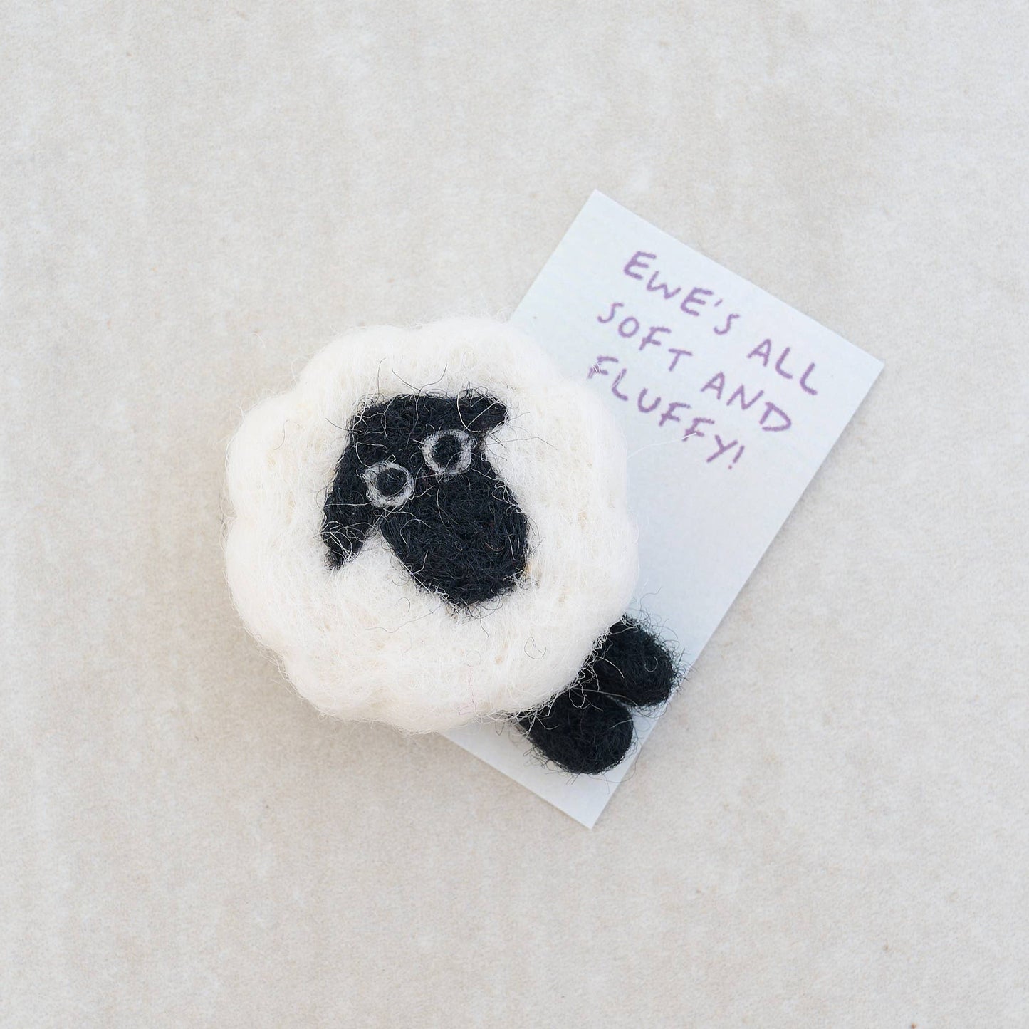 Ewes Woolly Lovely Wool Felt Sheep In A Matchbox