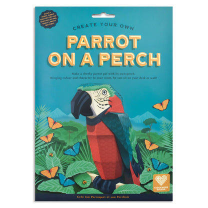 Parrot On A Perch