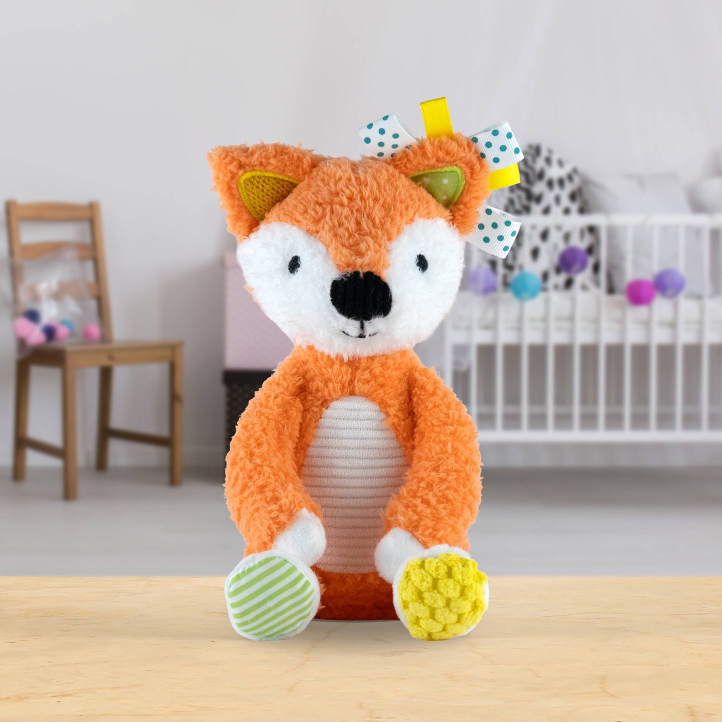 Sensory Snuggables My First Sensory Fox and Blankie Gift Set