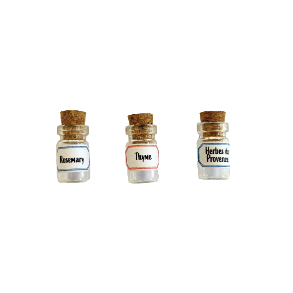 Kids DIY Dollhouse Miniatures - Jars (Scale 1:12)