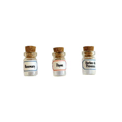 Kids DIY Dollhouse Miniatures - Jars (Scale 1:12)