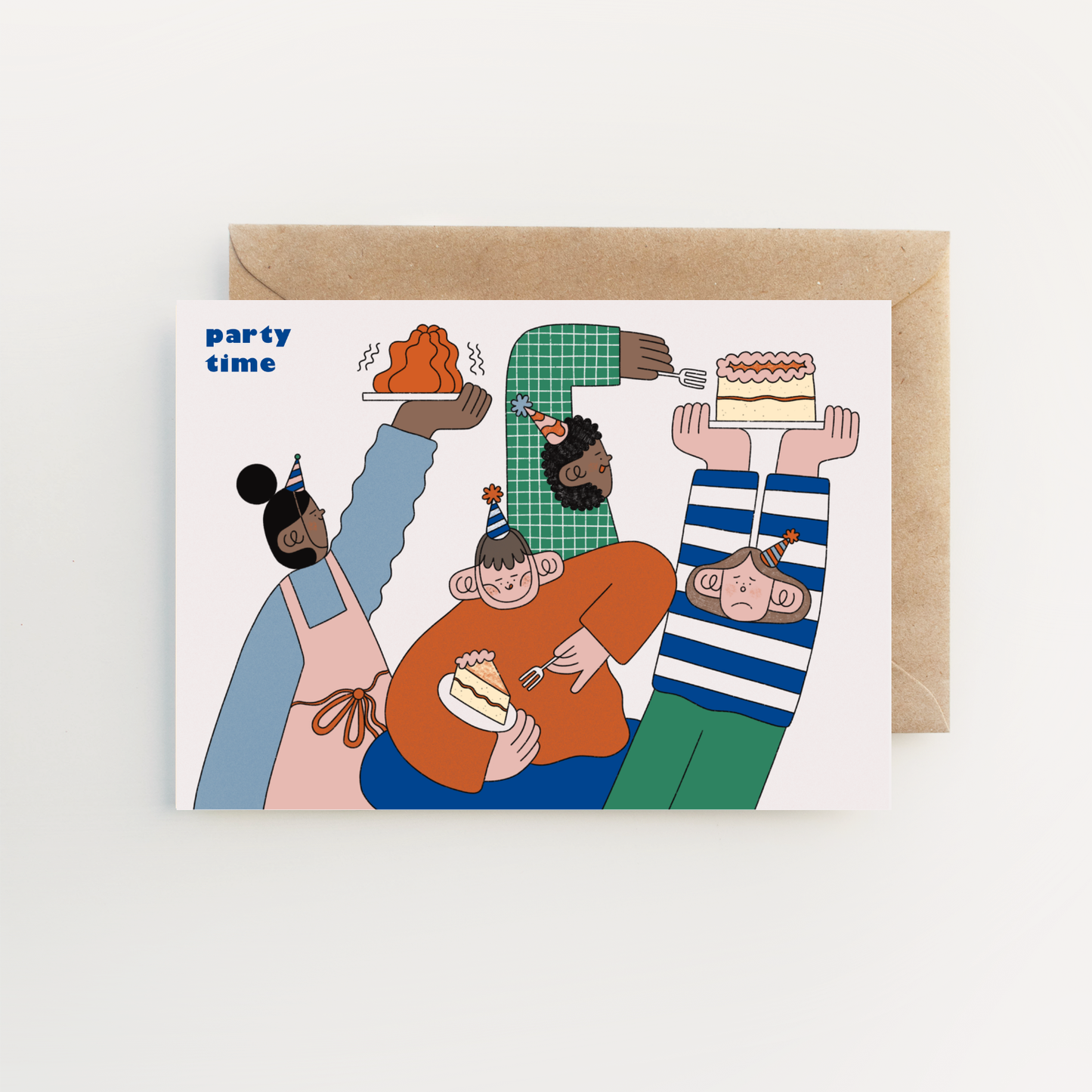 Party Time Birthday Card