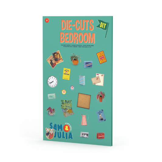 Kids DIY - Die-Cuts Bedroom - The Mouse Mansion