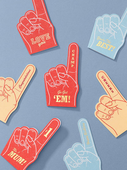 No.1 Favourite Foam Finger Card for Valentine's | Friendship