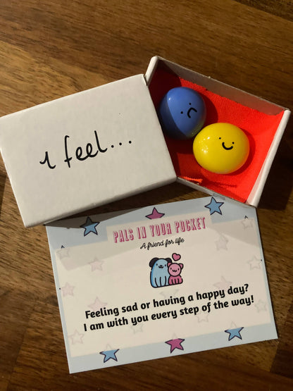 Emotion Comfort Pebbles For Mindfulness And Anxiety