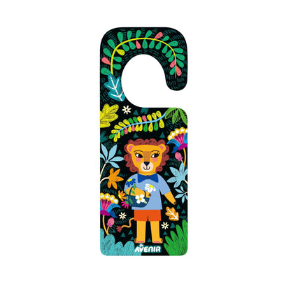 Scratch Door Hangers Animals