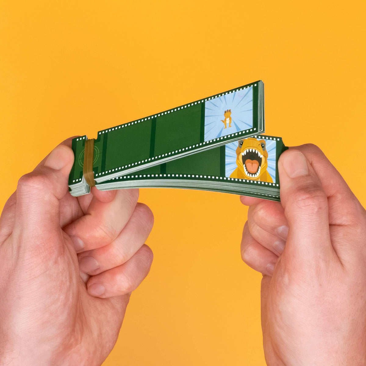 Dynamic Dinosaurs Flip Book Animation Kit