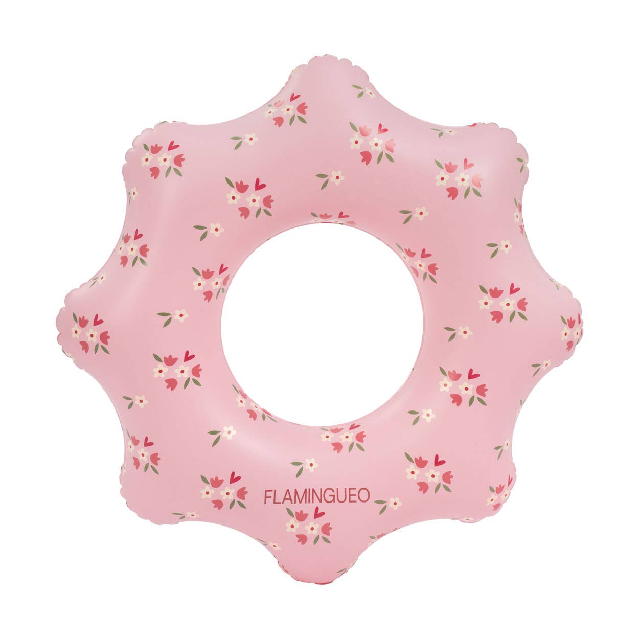 Children's donut float with wavy shape