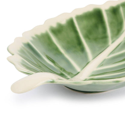 Leaf Stoneware Serving Dish