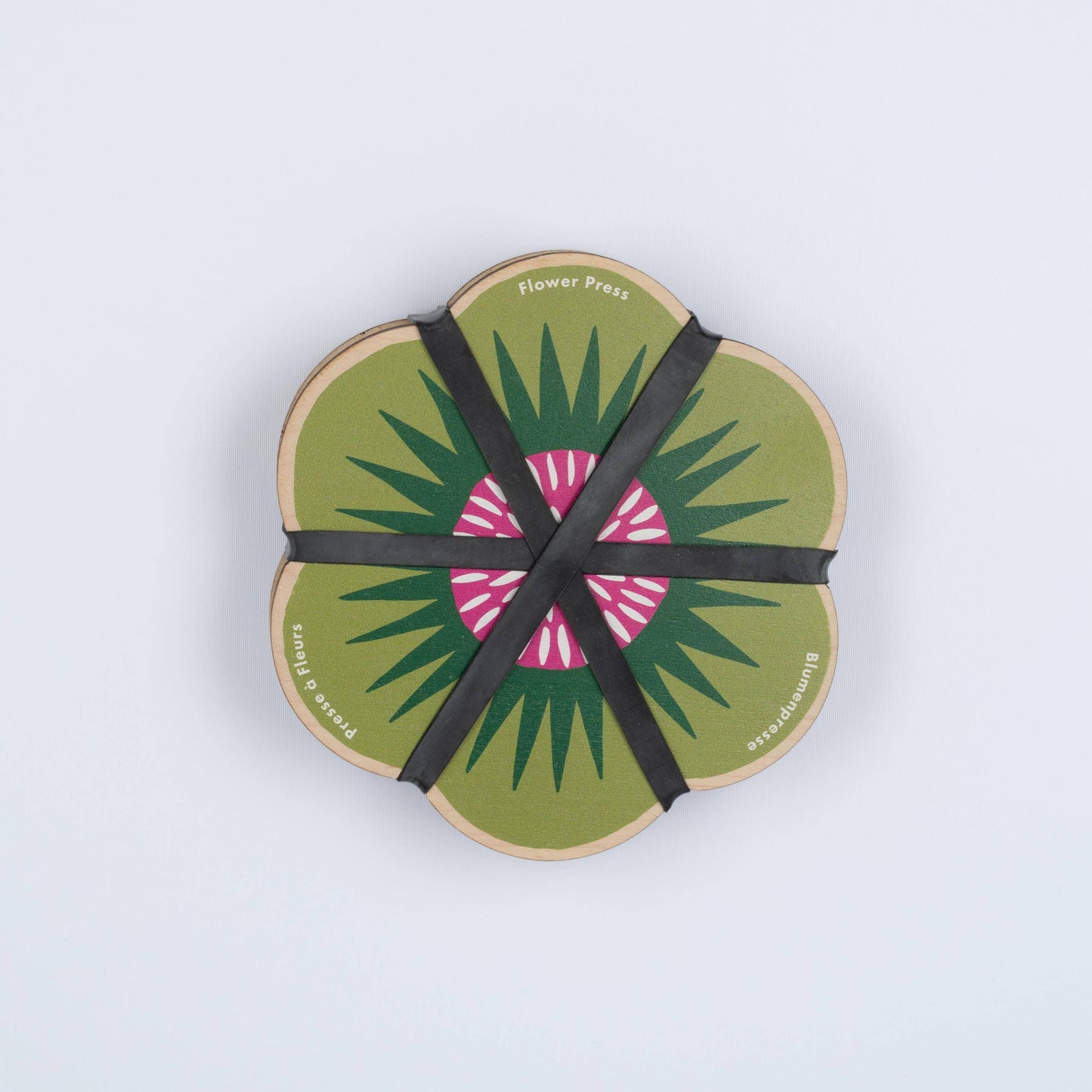 Flower Shaped Press - Greens