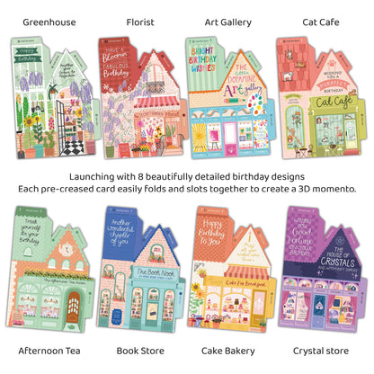 Cake for Breakfast Birthday Card – 3D Slot Together Card