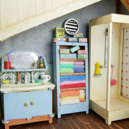 Kids DIY - Die-Cuts  Bathroom - The Mouse Mansion