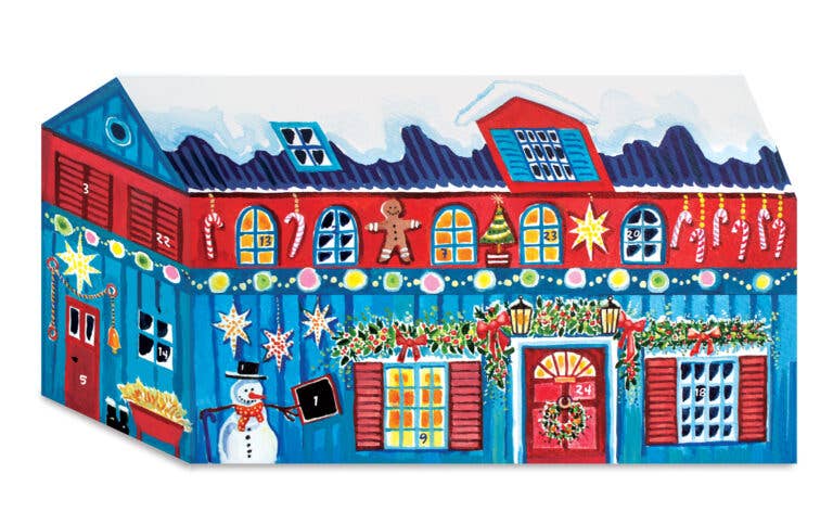 Santa's North Pole Workshop Advent Calendar