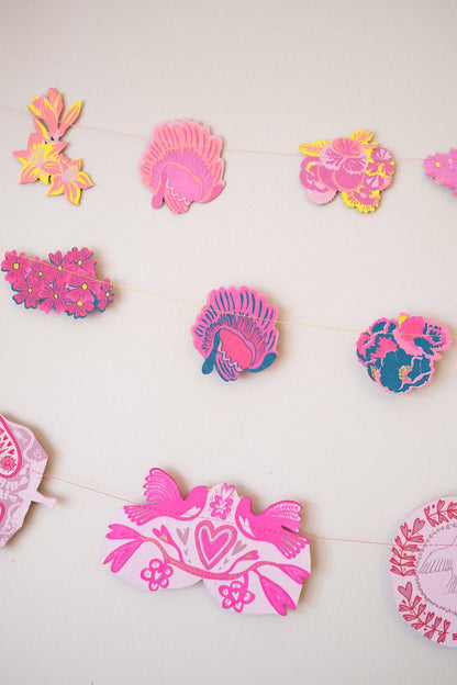 Spring Garden Sewn Garland