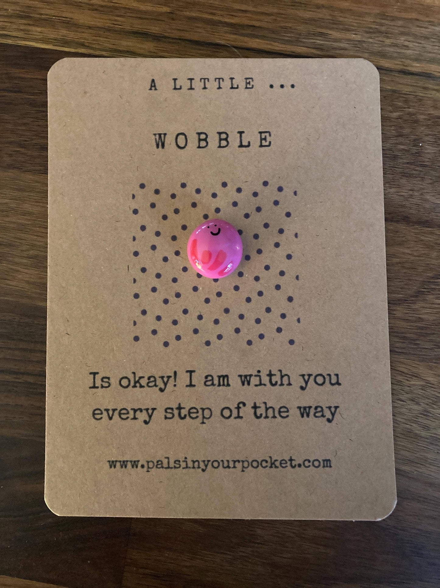Handmade Wobble Wellbeing Gift For Stressed Children