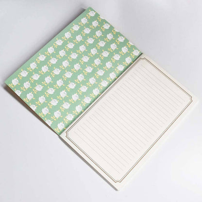 [Aderia Retro] A5 Notebook Lined - Wildflowers