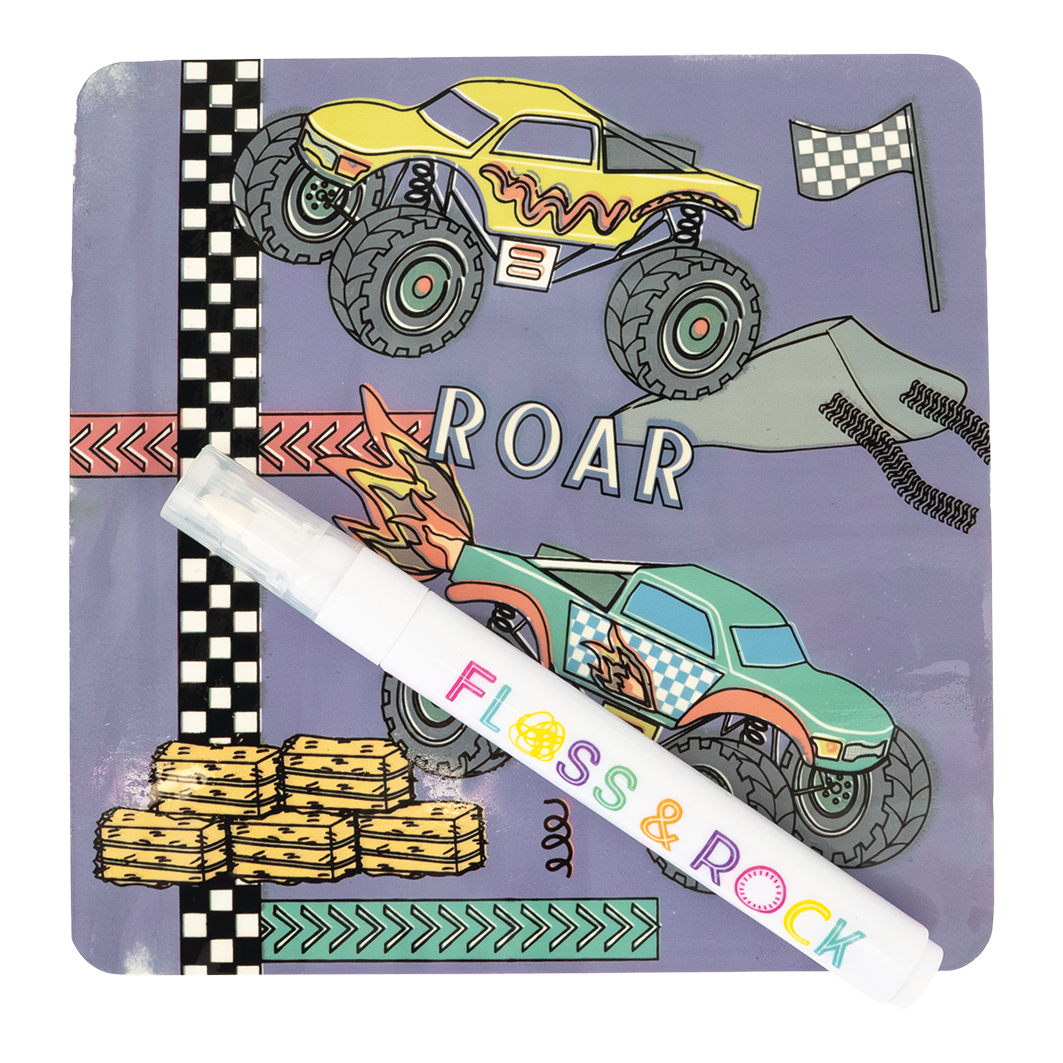 Magic Color Changing Water Cards - Cars