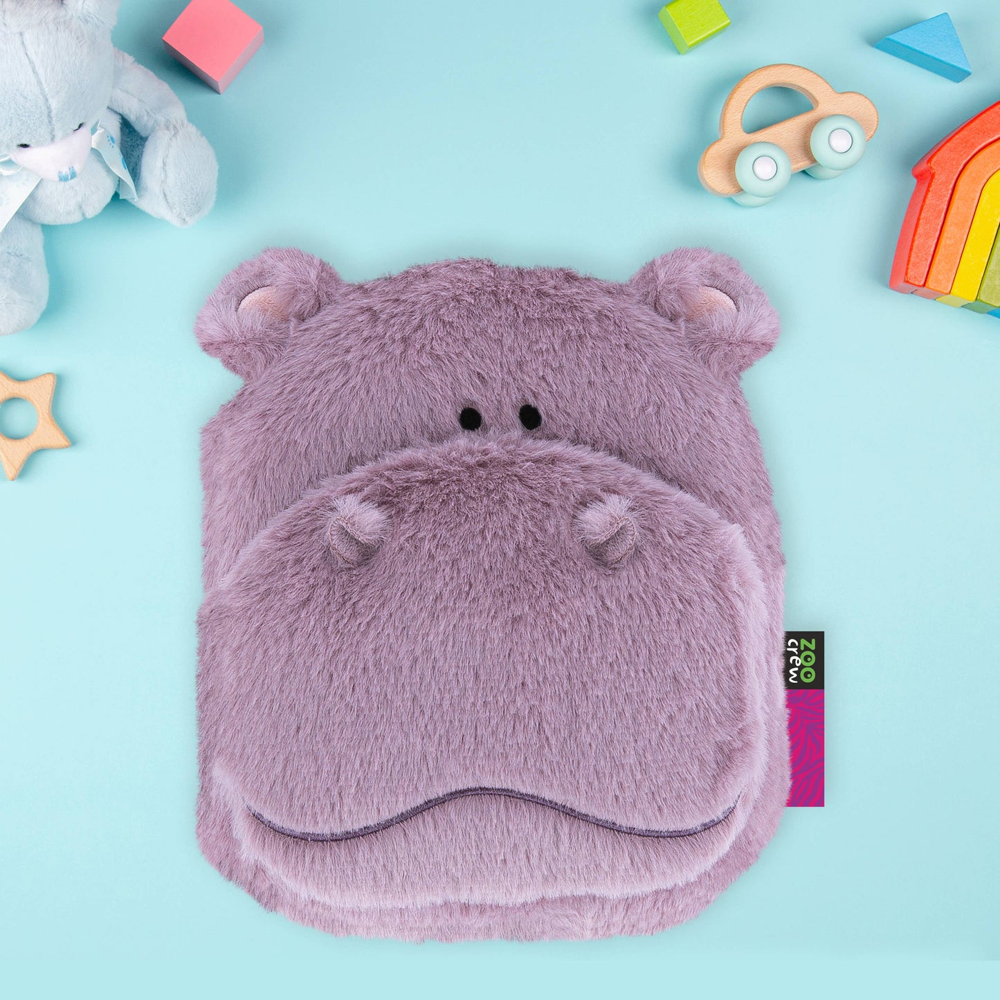 Zoo Crew Cuddly Lined Notebook Pygmy Hippo