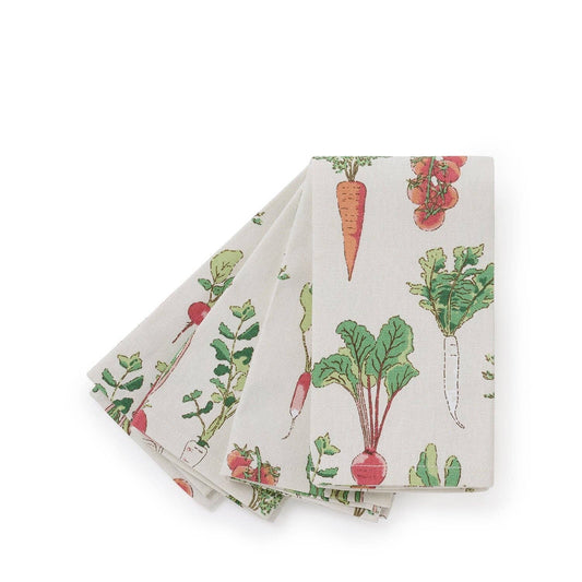 Garden Vegetables Napkins (Set of 4)