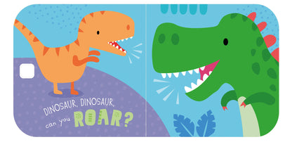 Sensory Snuggables Dinosaur Puppet Soft Book