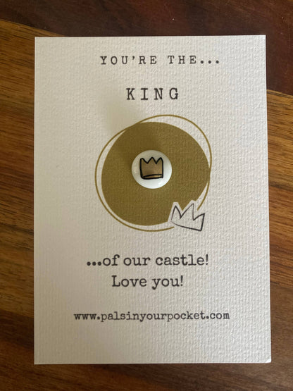 Dad’s pocket keepsake. Father’s Day gifting. His/ Him.