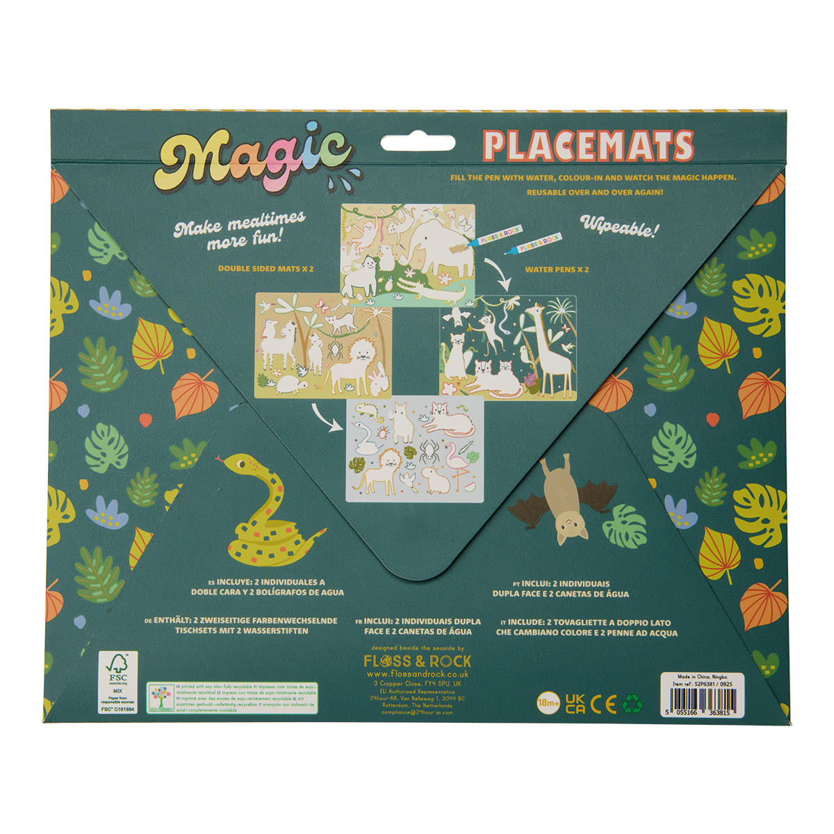 Jungle Magic Water Mats