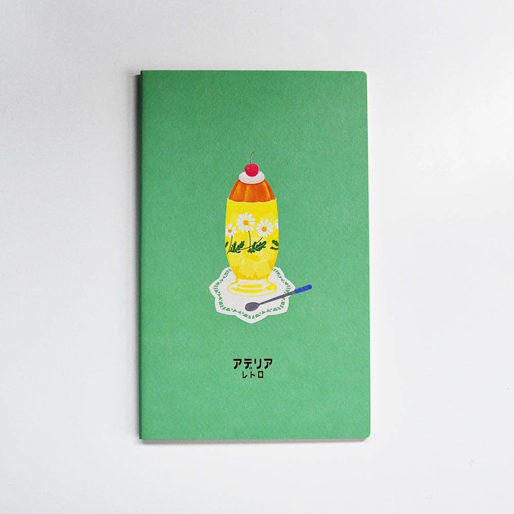 [Aderia Retro] A5 Notebook Lined - Wildflowers