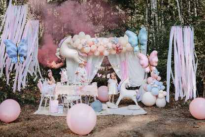 Partydeco Unicorn Standing Foil Balloon