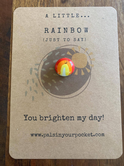Just To Say… Rainbow. Pocket Keepsake.