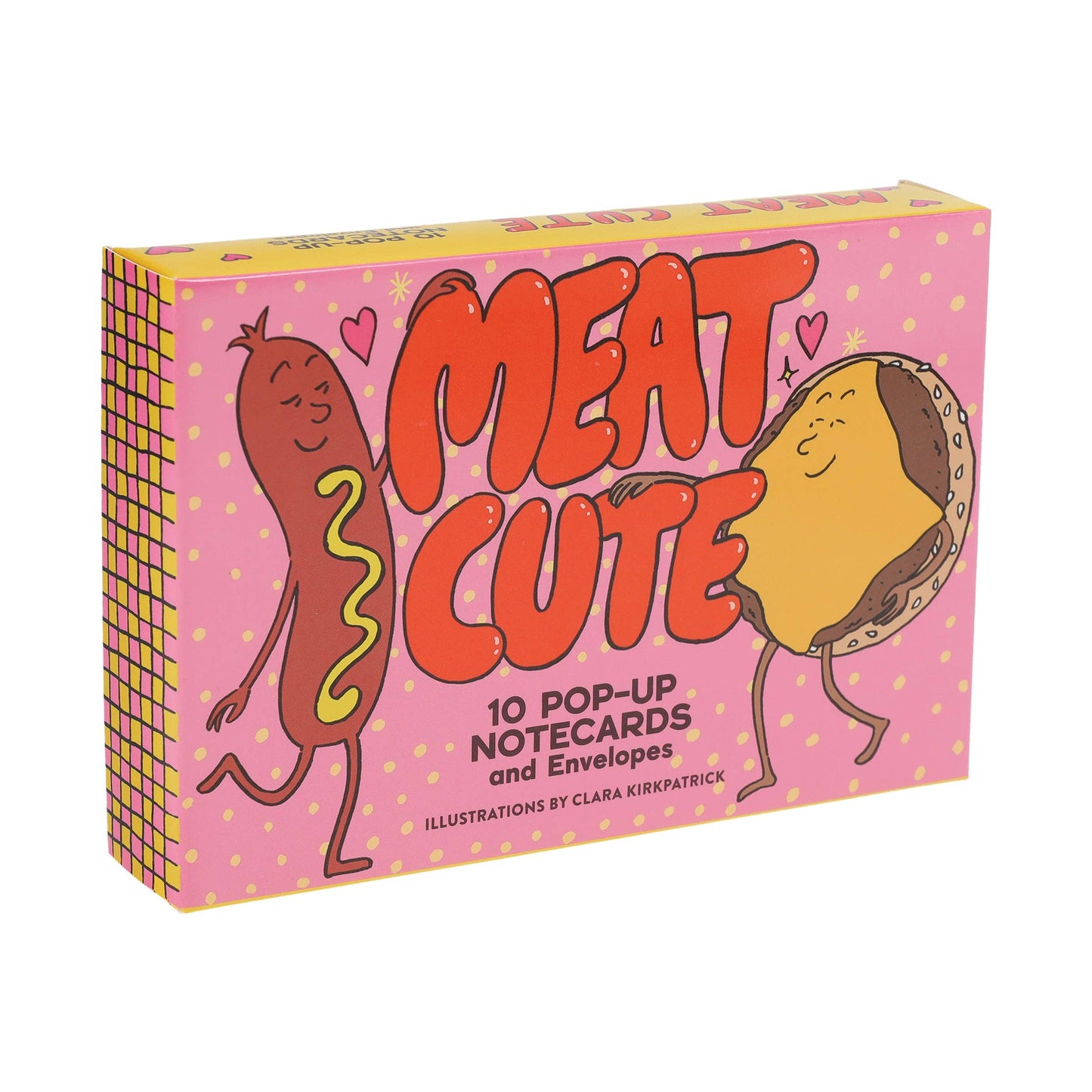 Meat Cute - 10 Pop-Up Notecards and Envelopes (Notecards/Writing Paper)