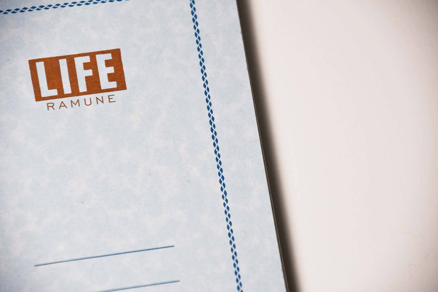 [LIFE] Ring Notebook A6 Lined - Ramune