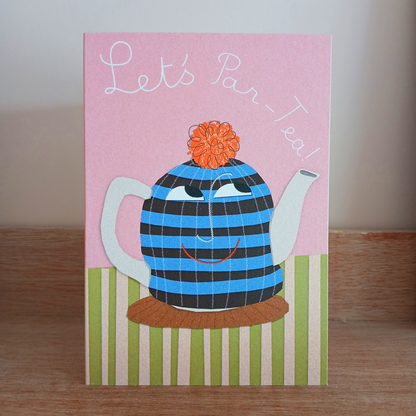 Par-Tea Time - Birthday Card